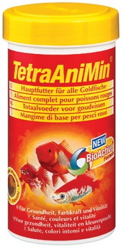 TetraAniMin Goldfishfutter Flocken 250 мл корм д/золотых и холодноводных рыб