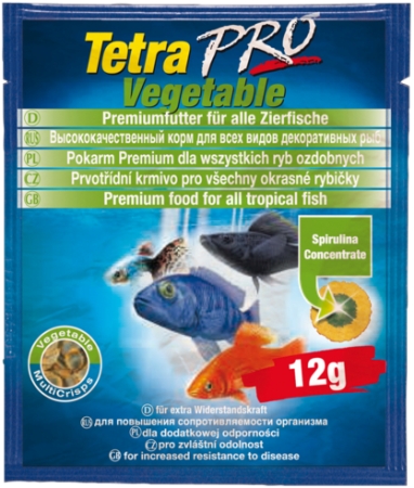 Корм со спирулиной Tetra Pro Algae, чипсы, 12г