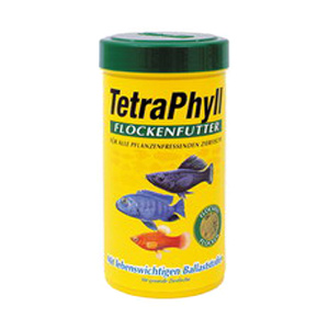 Корм для всех травоядных рыб Tetra Phyll, хлопья, 100мл