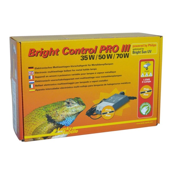 Пускорегулирующее устройство для УФ ламп 3 в1 Lucky Reptile Bright Control PRO III 35-70Вт