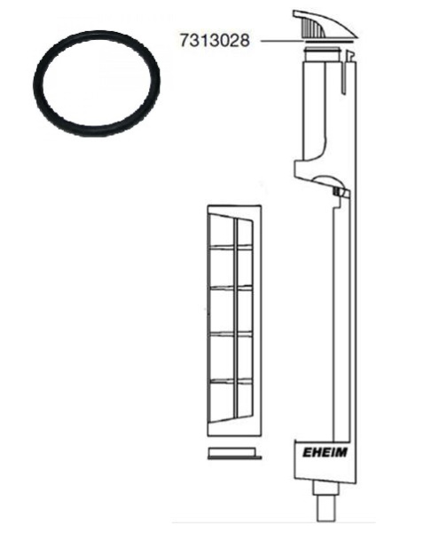Кольцо уплотнительное для сифона EHEIM 3531