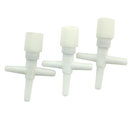 Краник тройной Triol пластиковый, 4мм (1805-CW)