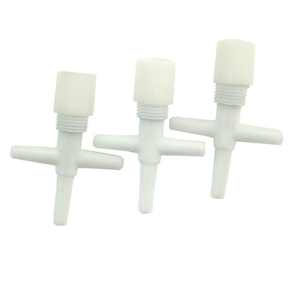 Краник тройной Triol пластиковый, 4мм (1805-CW)