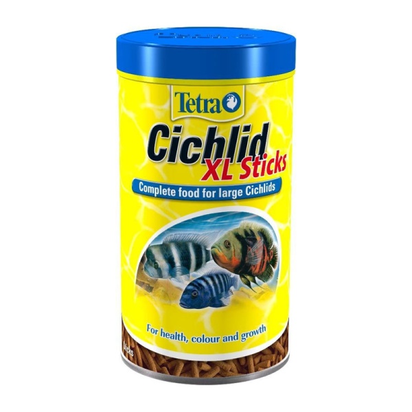 Корм для крупных цихлид Tetra Cichlid XL Sticks, палочки, 0,5л