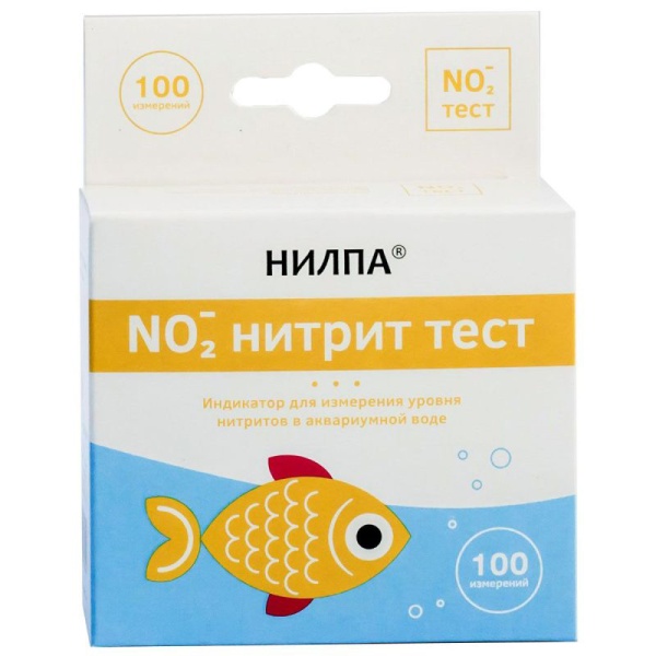 Тест Нилпа для измерения уровня нитритов NO2 (до 80 измерений)