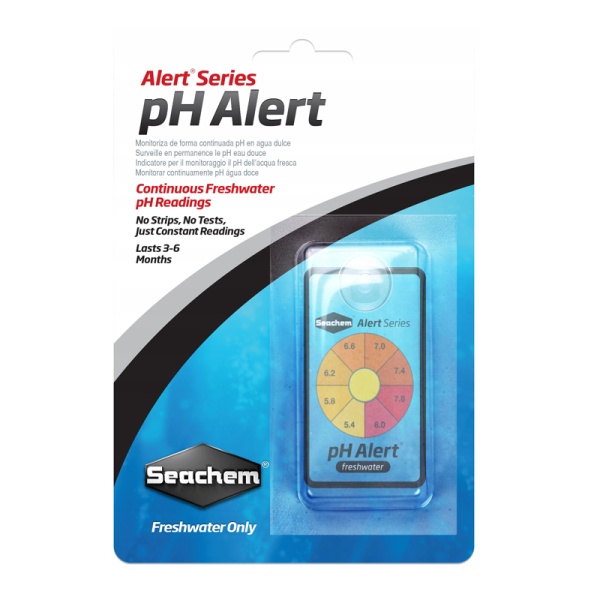Тест для воды Seachem длительного действия для измерения уровня pH Alert